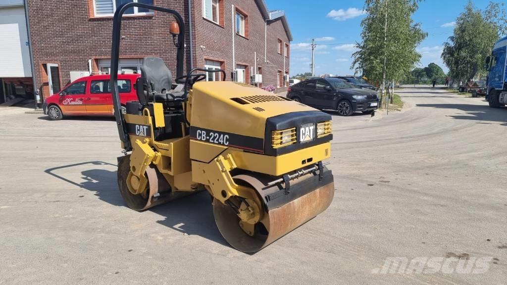 CAT CB 224 C Tandemové válce