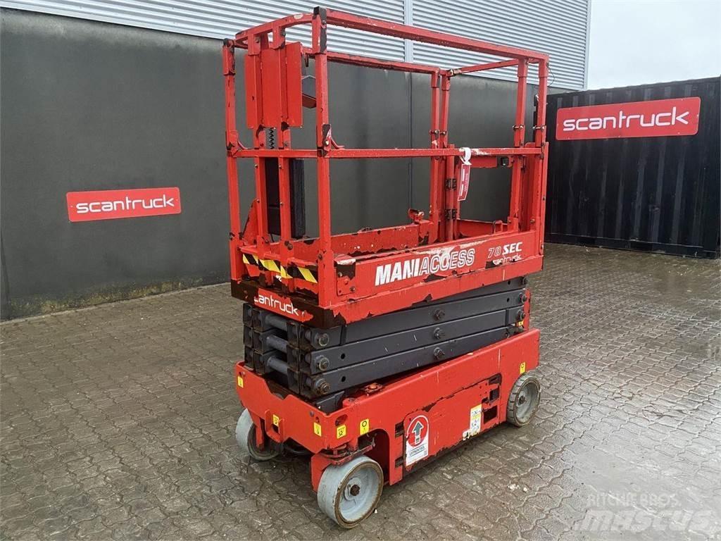 Manitou 78SEC Nůžková zvedací plošina