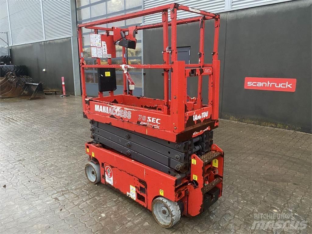 Manitou 78SEC Nůžková zvedací plošina