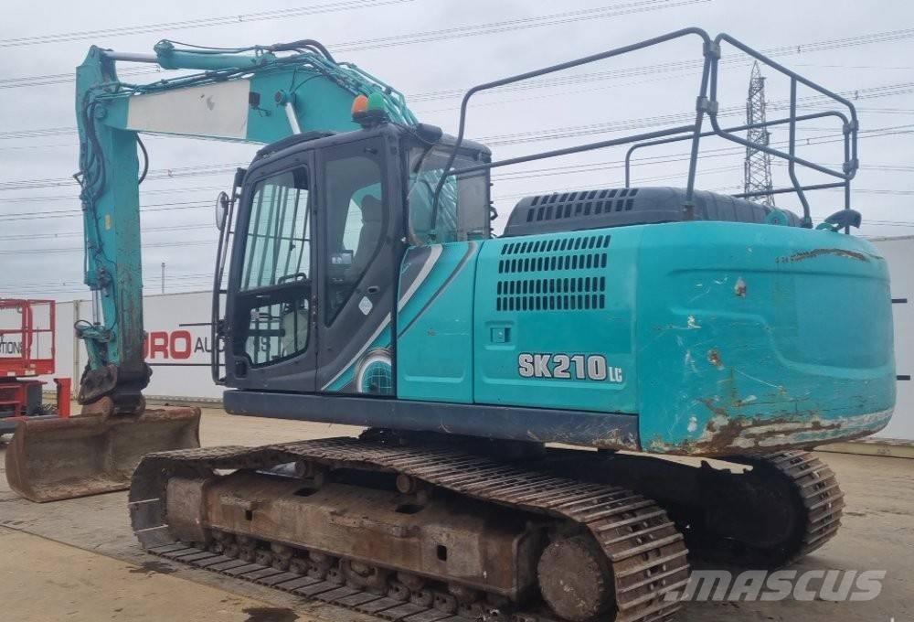 Kobelco SK 210-10 Pásová rýpadla