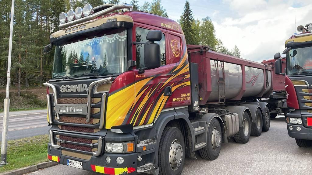 Scania R730 Lanový nosič kontejnerů