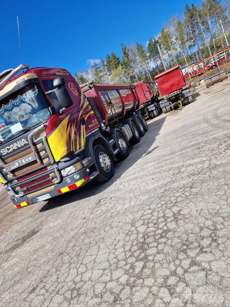 Scania R730 Lanový nosič kontejnerů