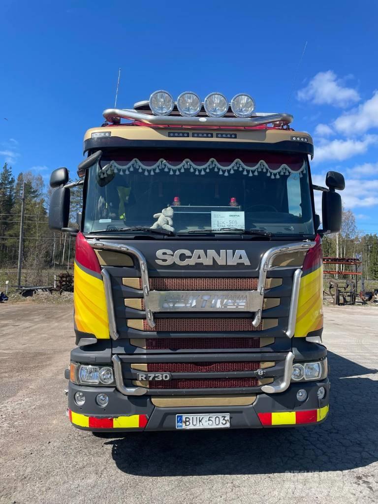 Scania R730 Lanový nosič kontejnerů