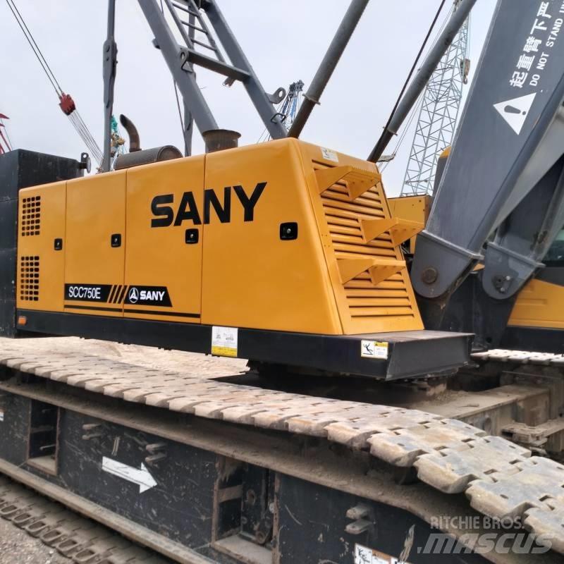 Sany SCC 750 E Pásové jeřáby