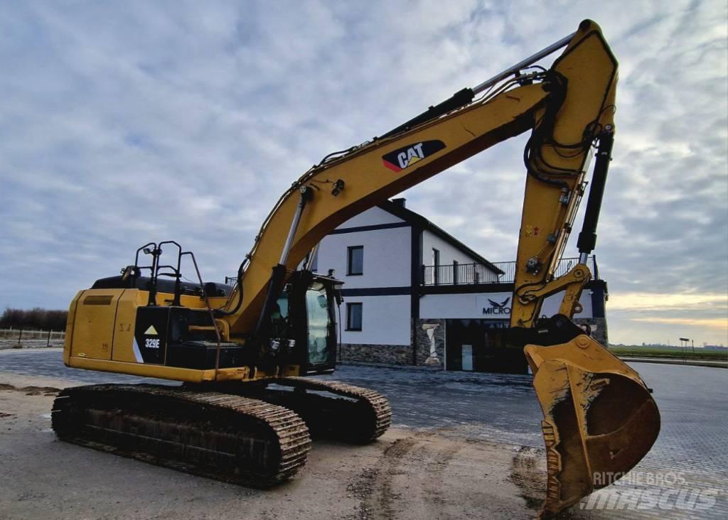 CAT 329 E Pásová rýpadla