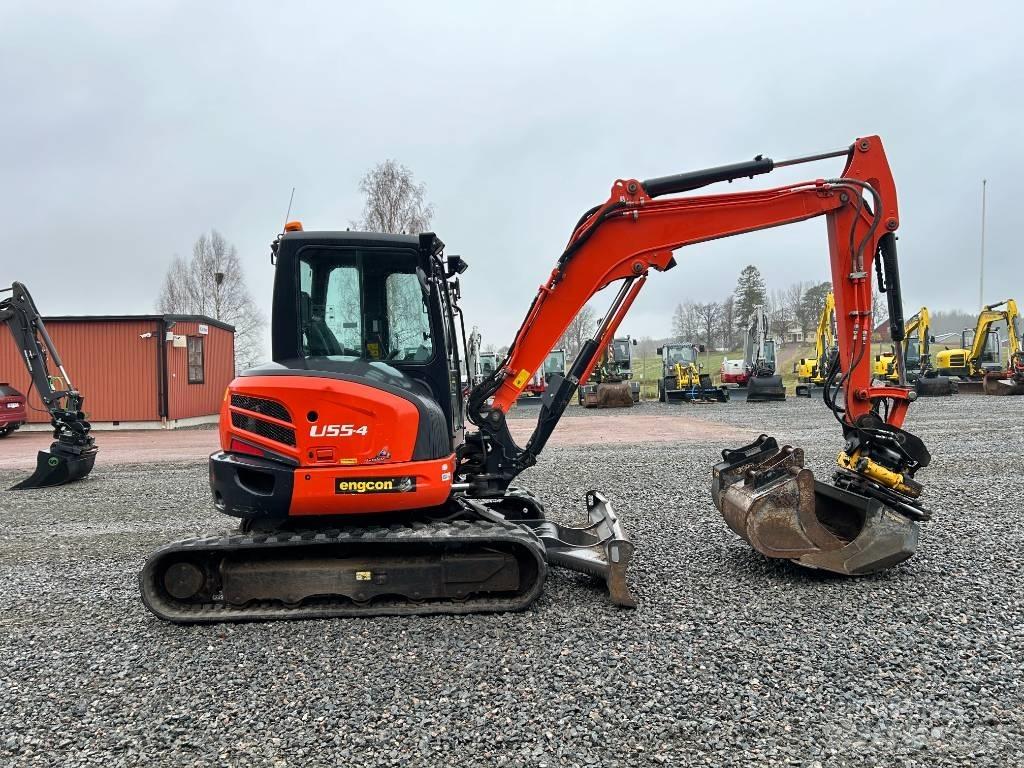 Kubota U55-4 Mini rýpadla < 7t