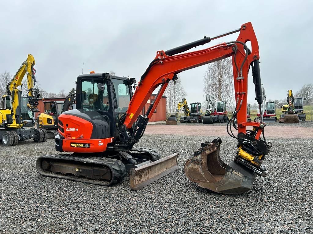 Kubota U55-4 Mini rýpadla < 7t