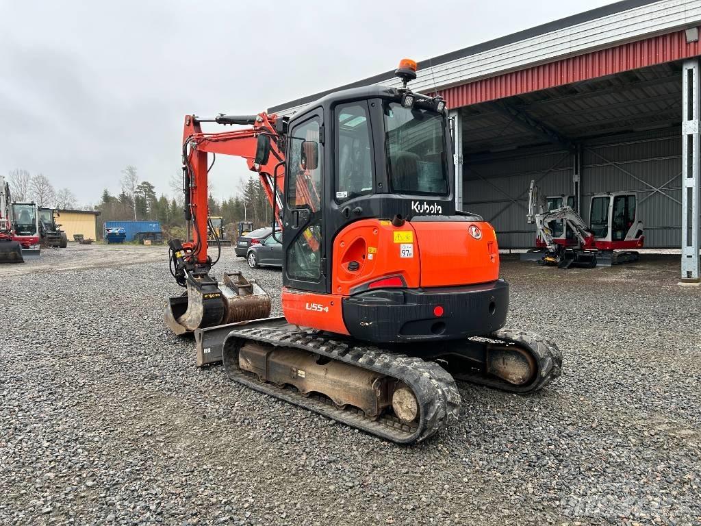 Kubota U55-4 Mini rýpadla < 7t