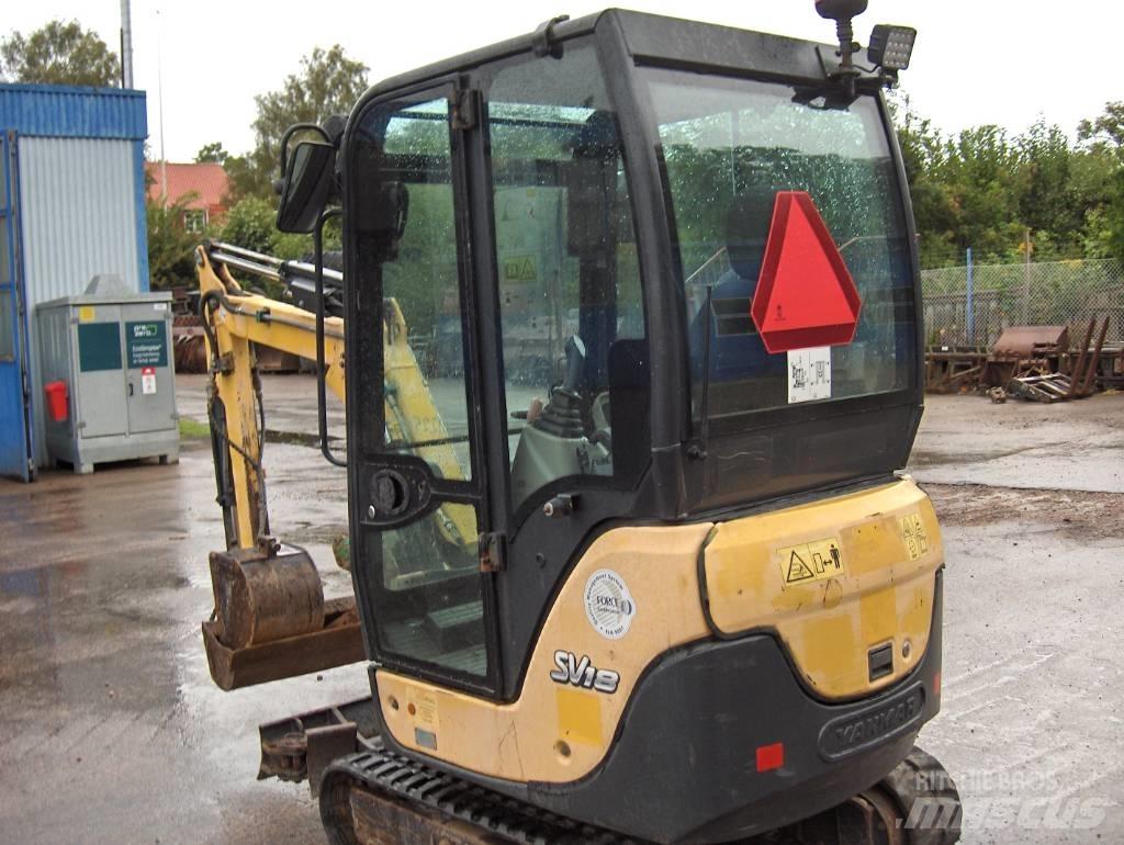 Yanmar SV 18 Mini rýpadla < 7t