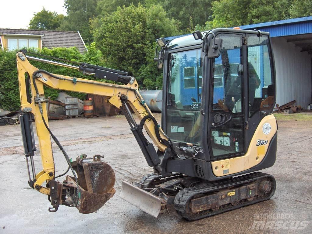 Yanmar SV 18 Mini rýpadla < 7t