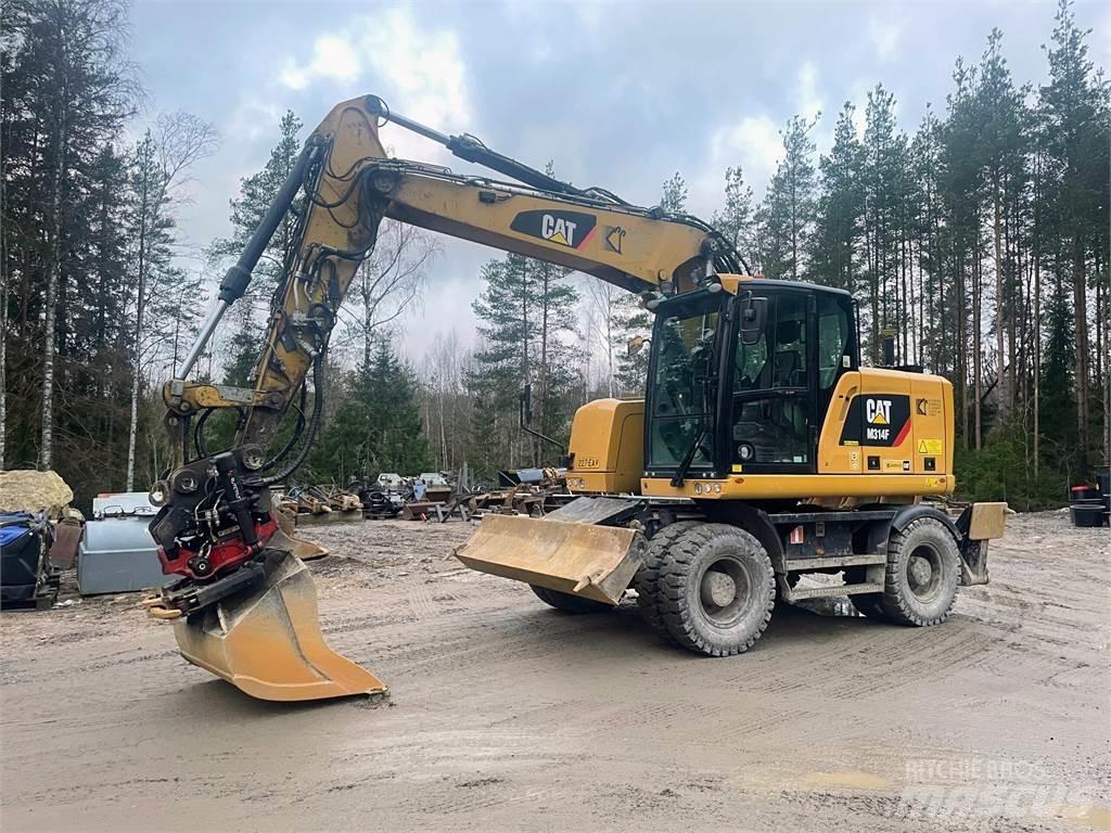 CAT M 314 F Kolová rýpadla