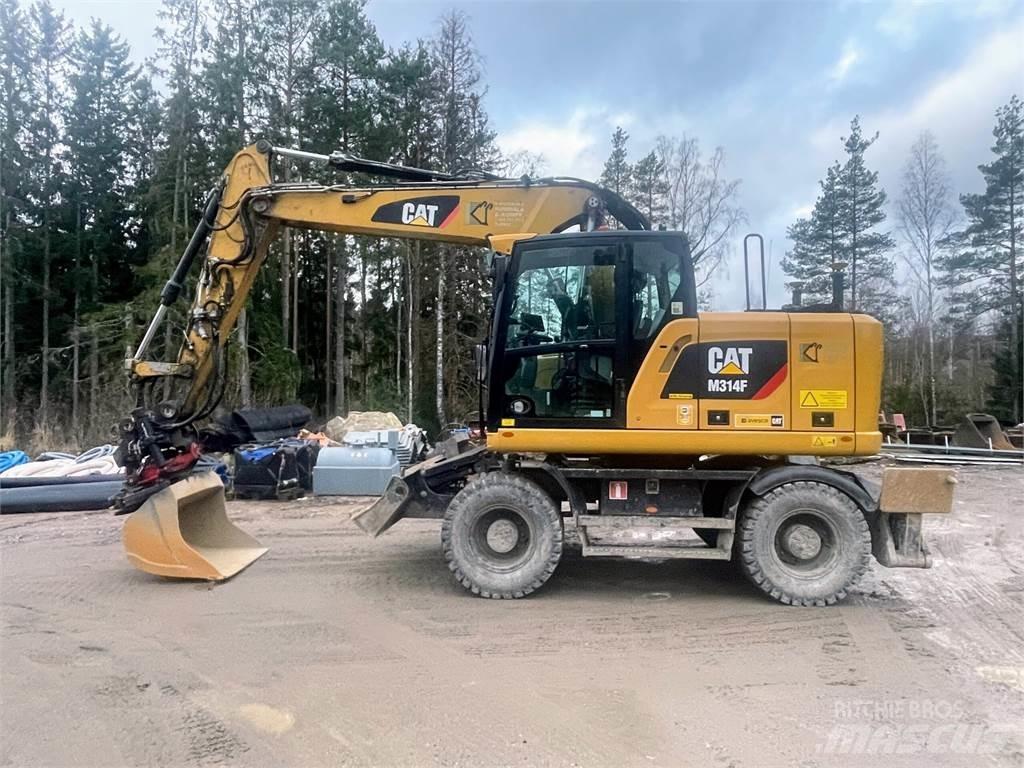 CAT M 314 F Kolová rýpadla