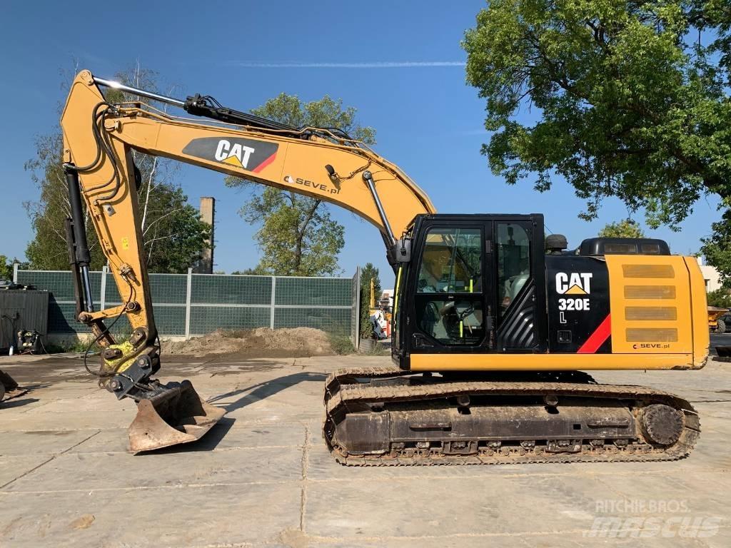 CAT 320 EL Pásová rýpadla