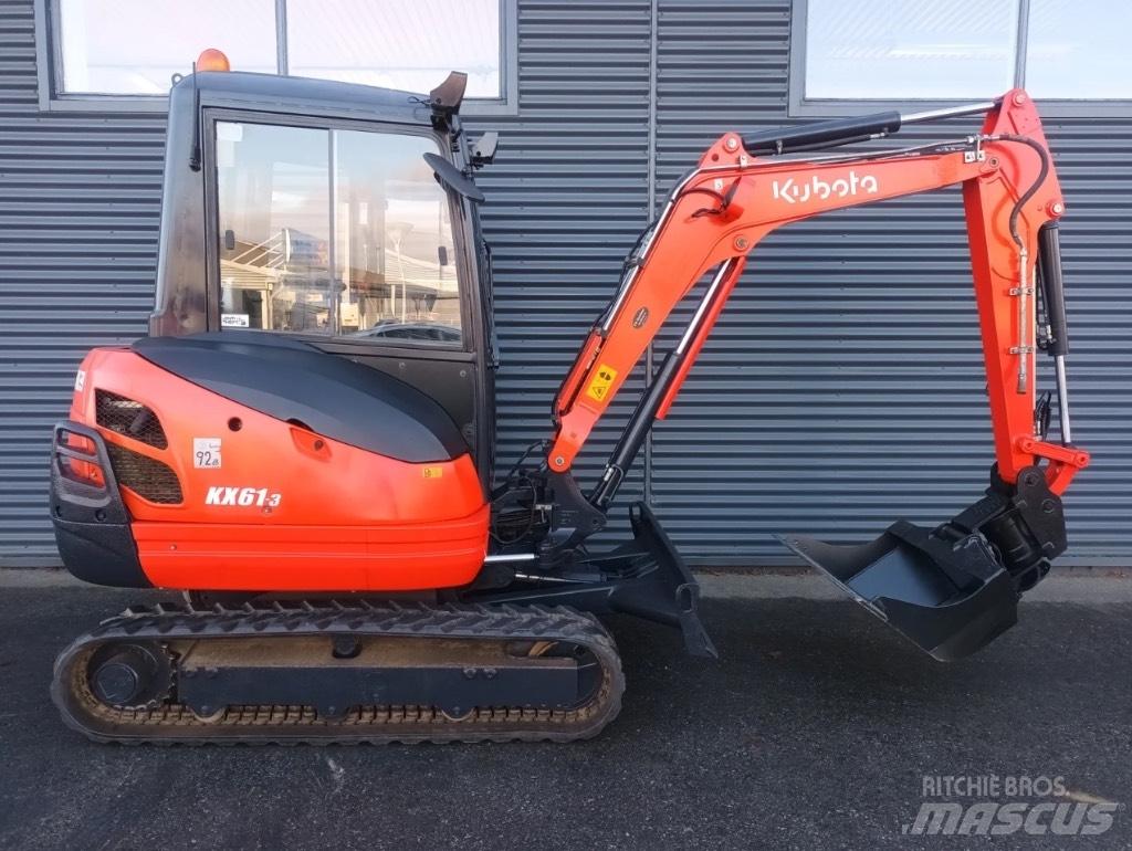 Kubota kx61-3 Mini rýpadla < 7t