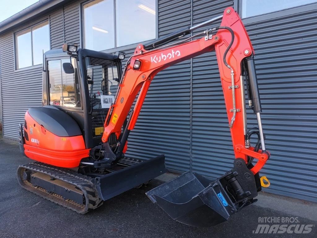 Kubota kx61-3 Mini rýpadla < 7t