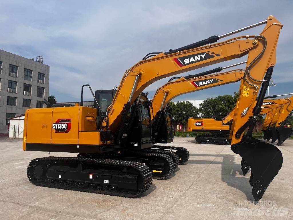 Sany SY135C Pásová rýpadla