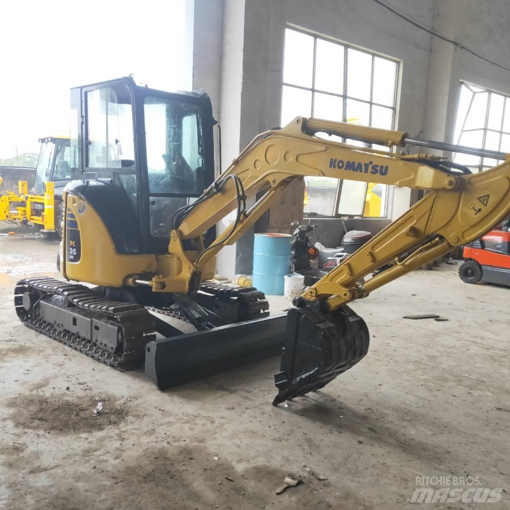 Komatsu PC 30 MRX-2 Pásová rýpadla
