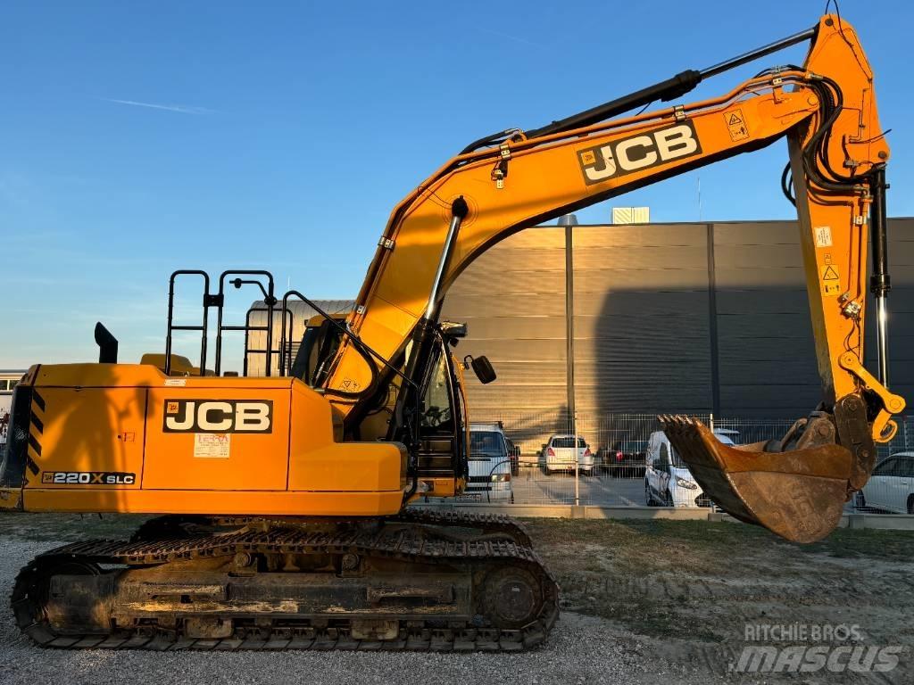 JCB 220 Pásová rýpadla