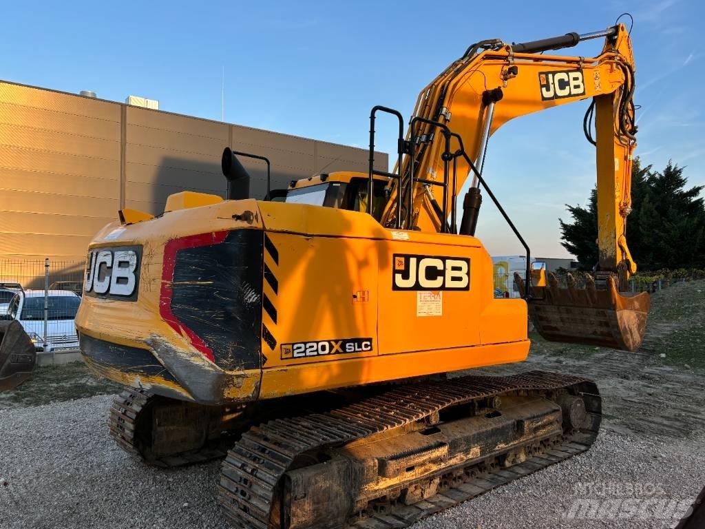 JCB 220 Pásová rýpadla