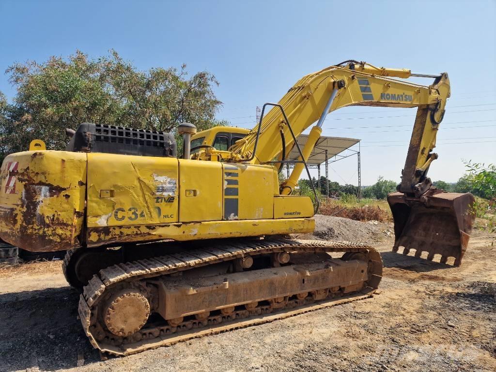 Komatsu PC 340 LC Pásová rýpadla