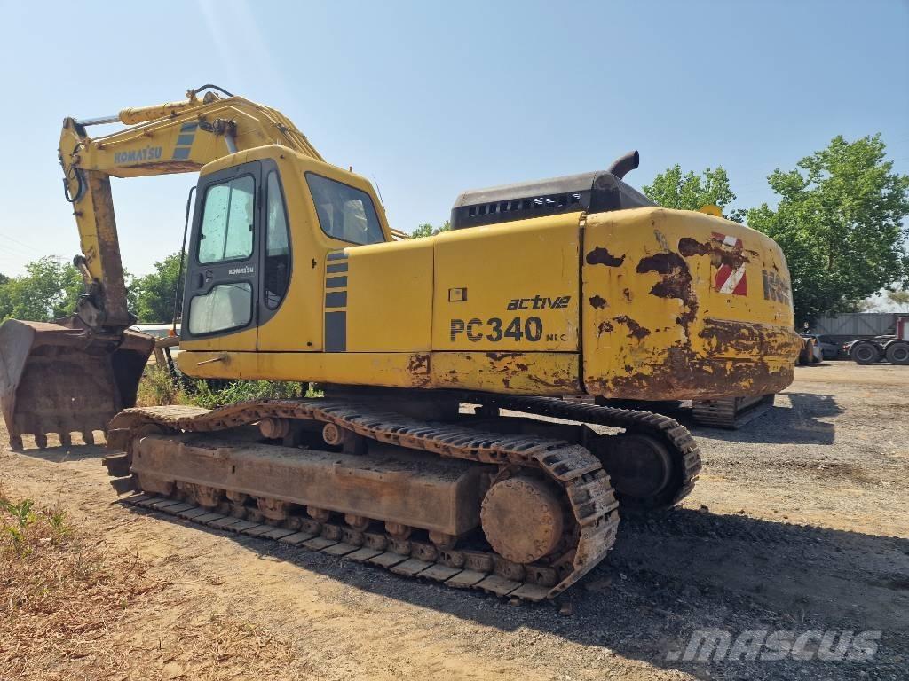 Komatsu PC 340 LC Pásová rýpadla