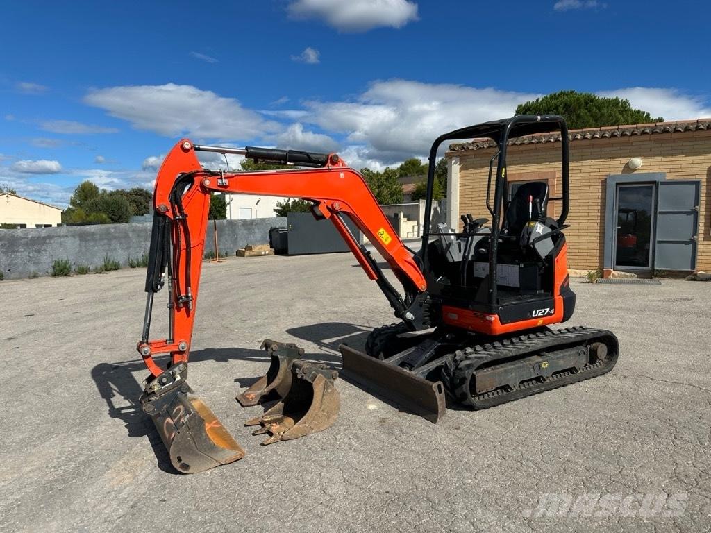 Kubota U 27-4 Mini rýpadla < 7t