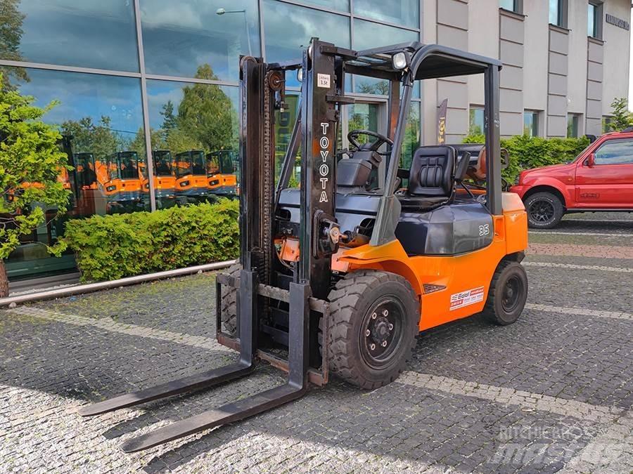 Toyota 7FG35 LPG vozíky