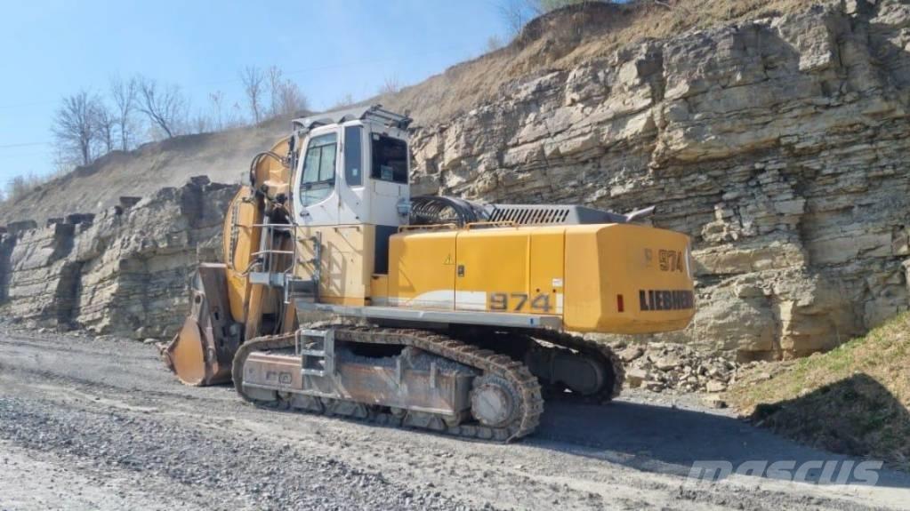 Liebherr R 974 C Pásová rýpadla