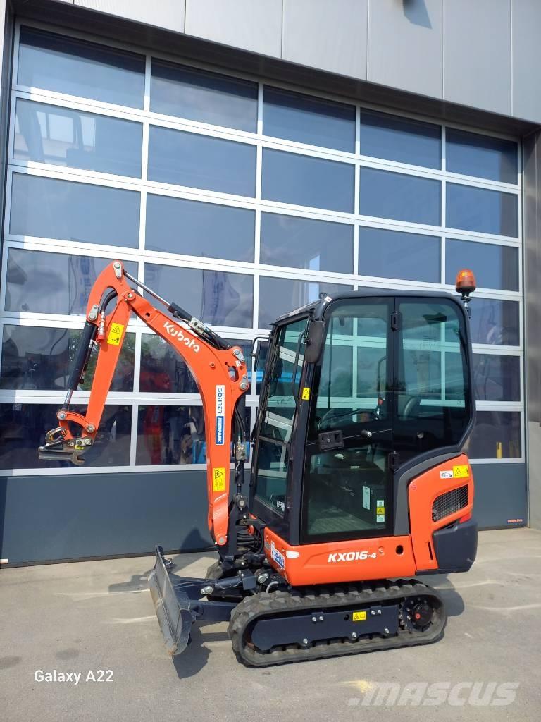 Kubota KX016-4 | MS01 Mini rýpadla < 7t