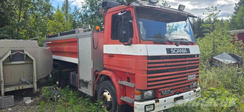 Scania 142 H Hasičský vůz