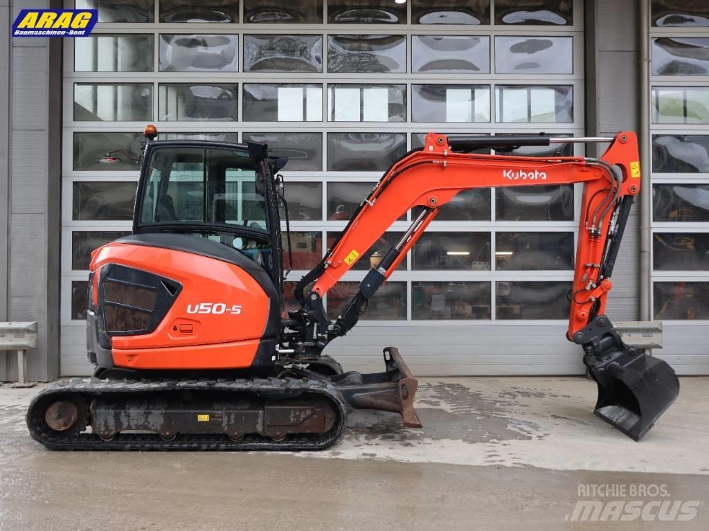 Kubota U 50-5 Mini rýpadla < 7t