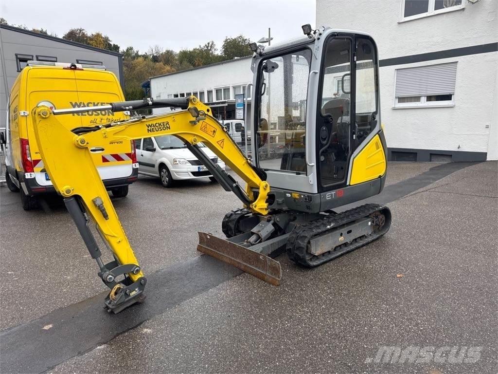 Wacker Neuson ET18 Pásová rýpadla