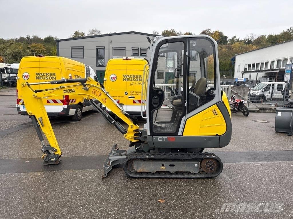 Wacker Neuson ET18 Pásová rýpadla