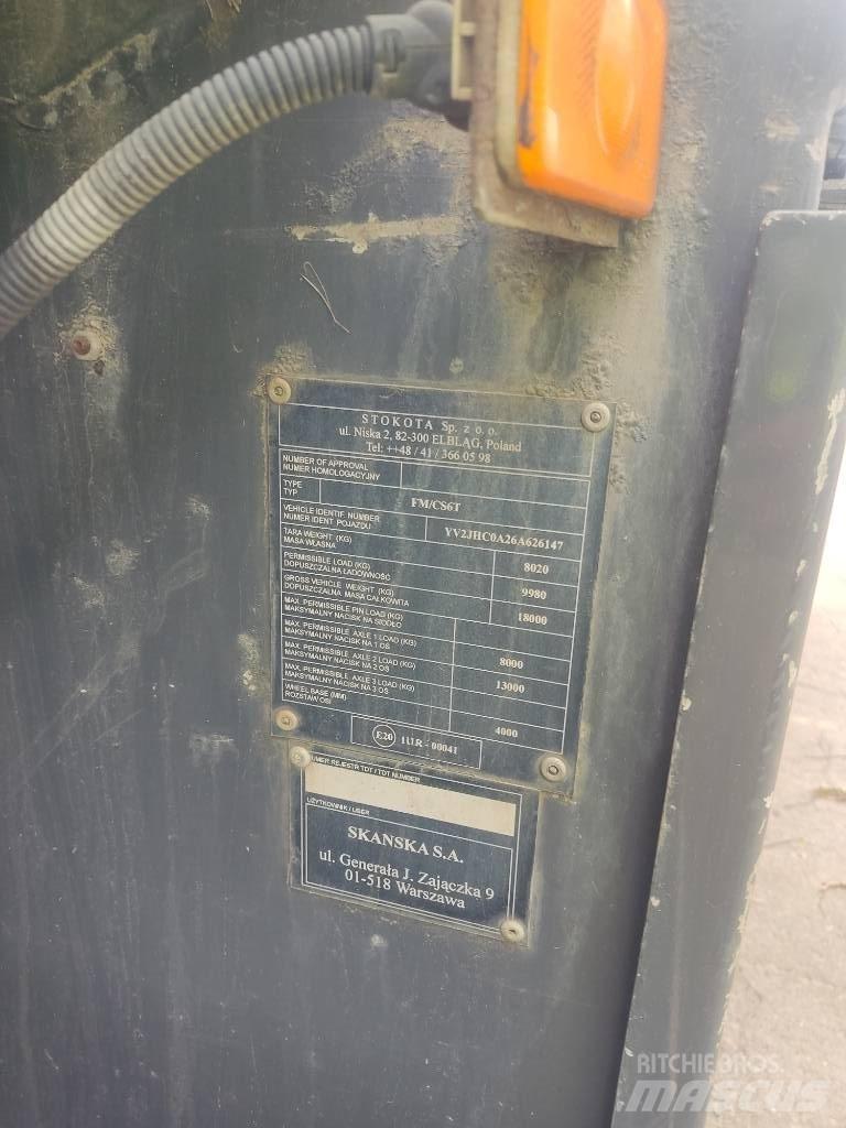  Volvo/Stokota FM/CS Cisternové vozy