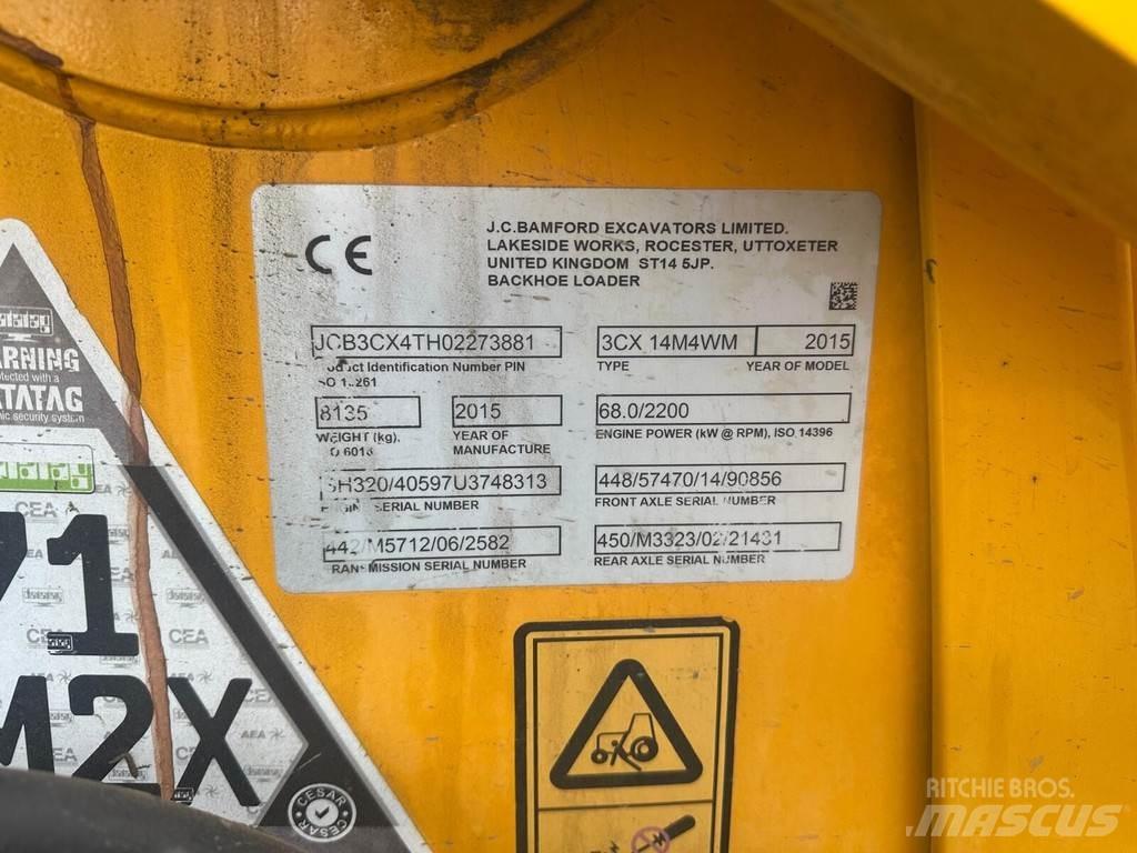 JCB 3CX 14M4WM Rýpadlo-nakladače