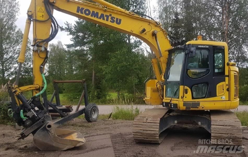 Komatsu PC 138 US Pásová rýpadla