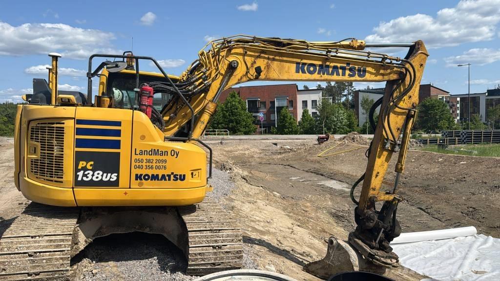Komatsu PC 138 US Pásová rýpadla