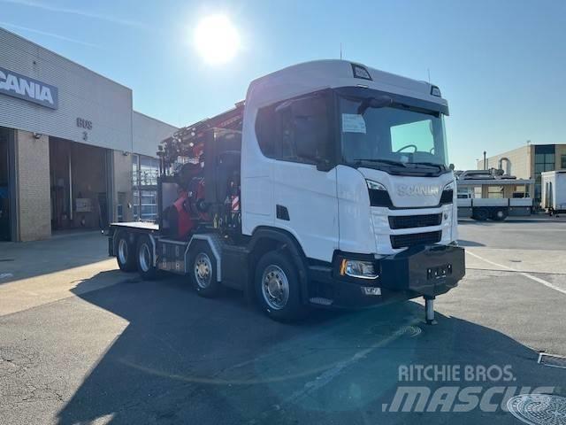 Scania R 560 Autojeřáby, hydraulické ruky