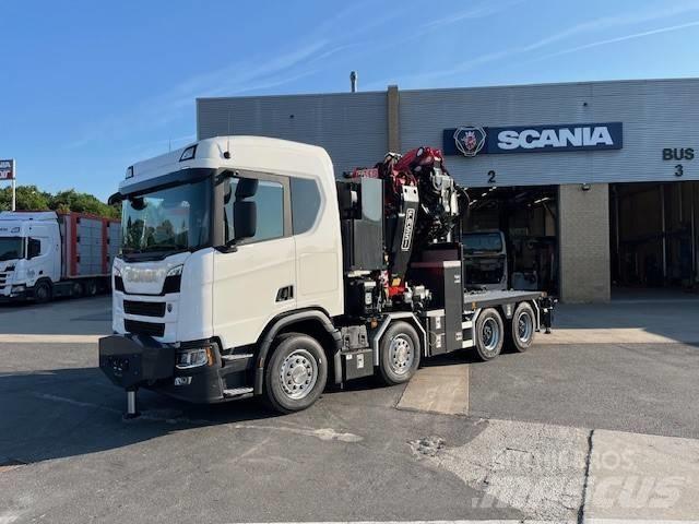 Scania R 560 Autojeřáby, hydraulické ruky