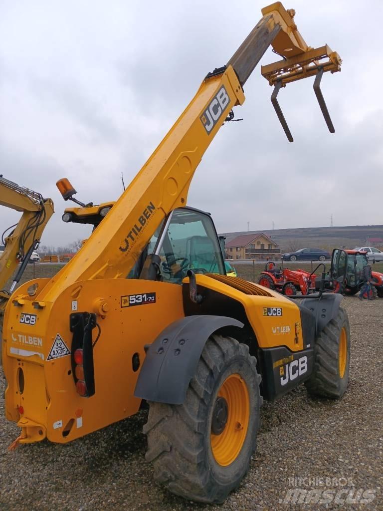 JCB 531-70 Teleskopické manipulátory