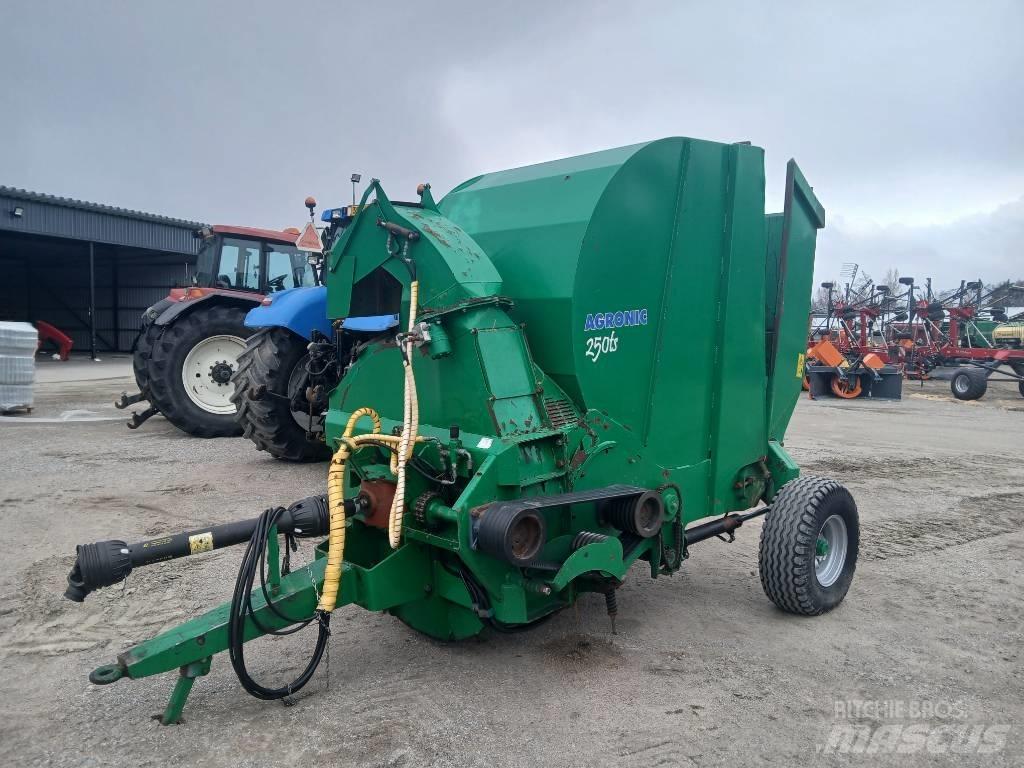 Agronic 250Ts Drtiče a řezače balíků