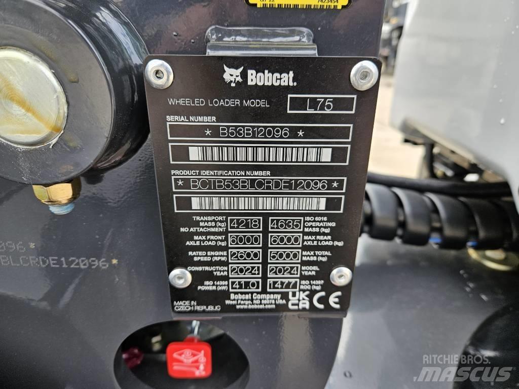 Bobcat L 75 Kolové nakladače