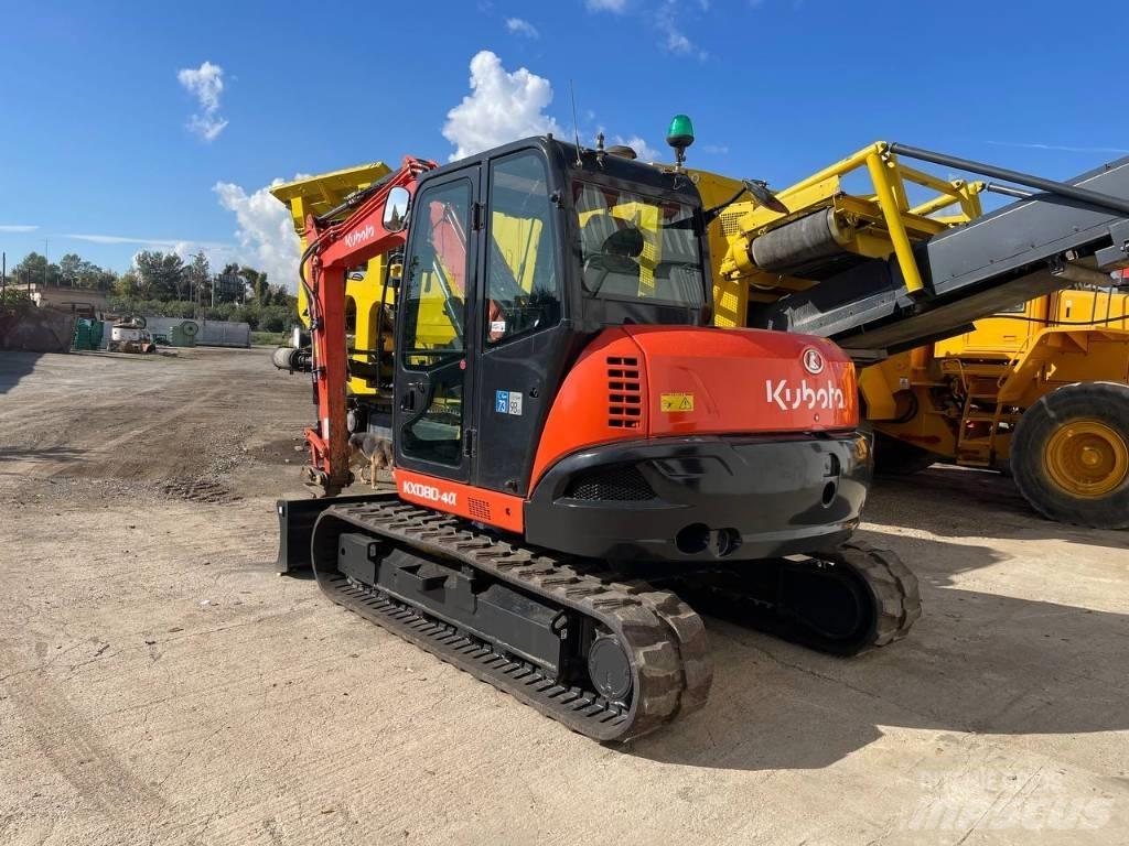 Kubota KX 080-4 Midi rýpadla 7t - 12t