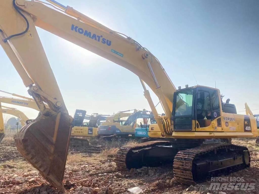 Komatsu PC400 Pásová rýpadla