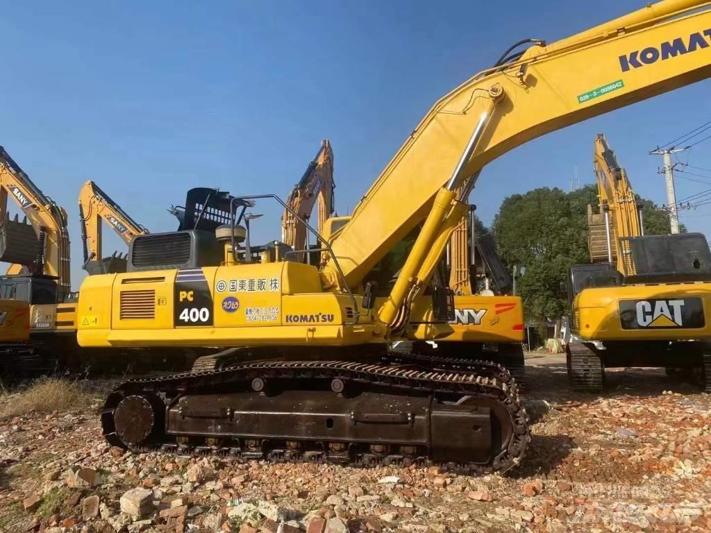 Komatsu PC400 Pásová rýpadla