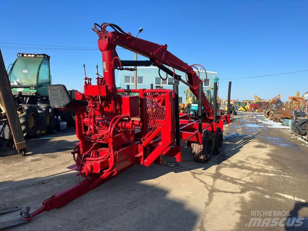 Fliegl Twin Axle Přívěsy na kmeny
