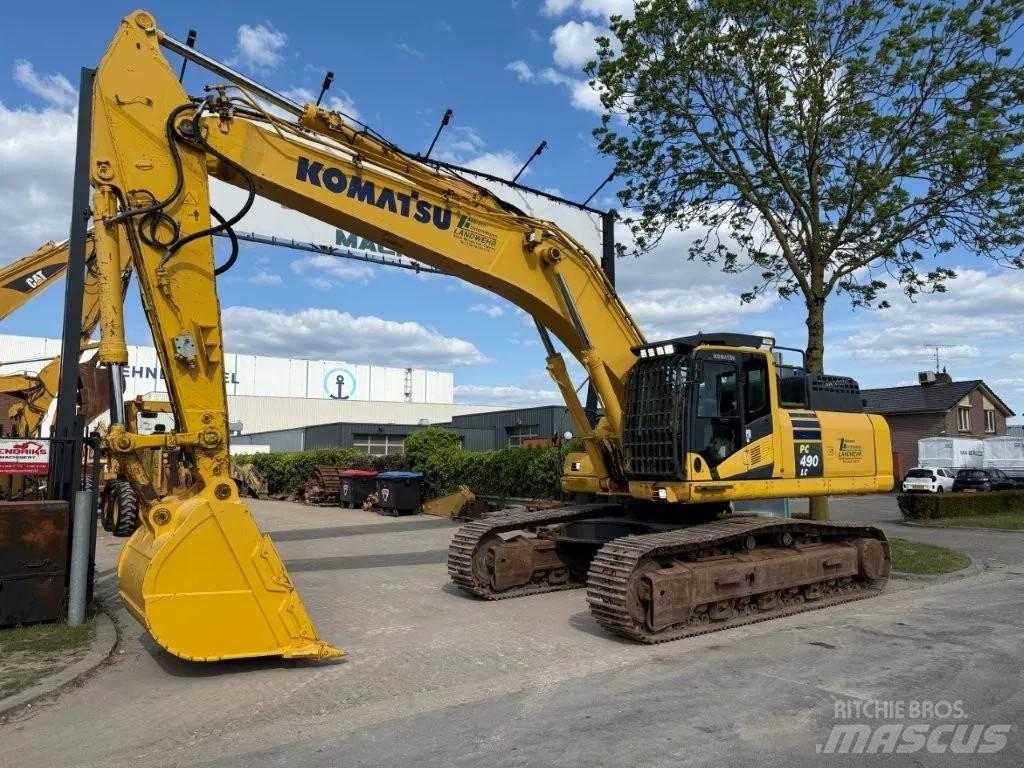 Komatsu PC490LC-10 Pásová rýpadla