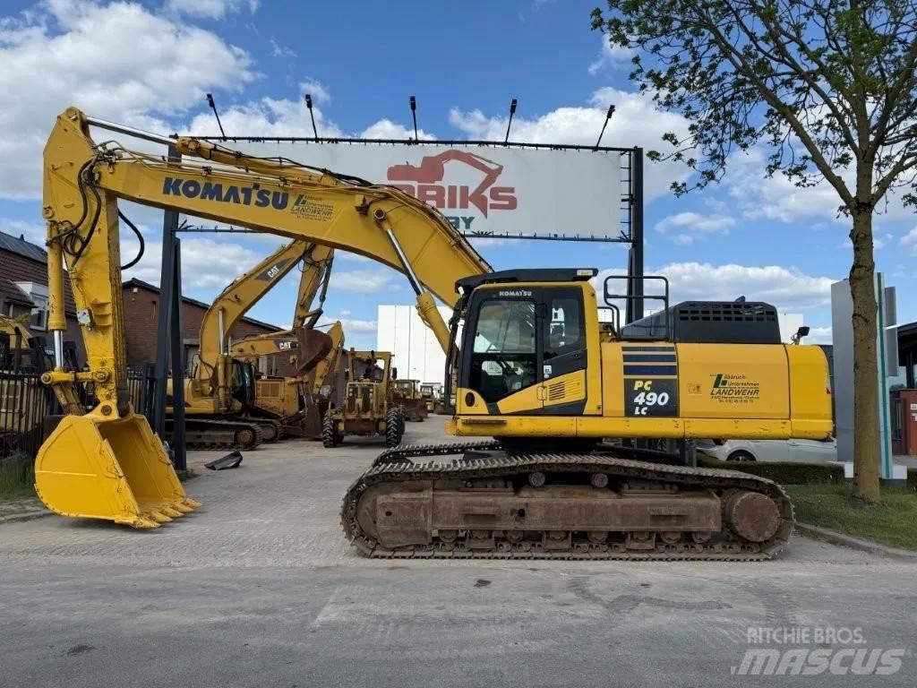 Komatsu PC490LC-10 Pásová rýpadla