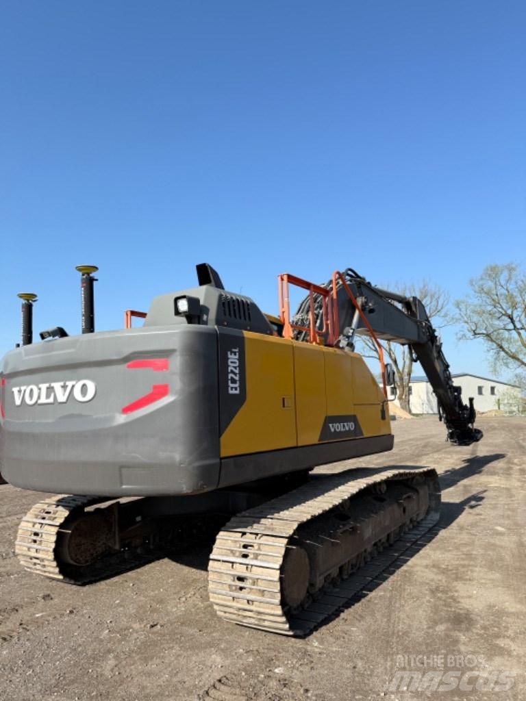 Volvo EC 220 EL Pásová rýpadla