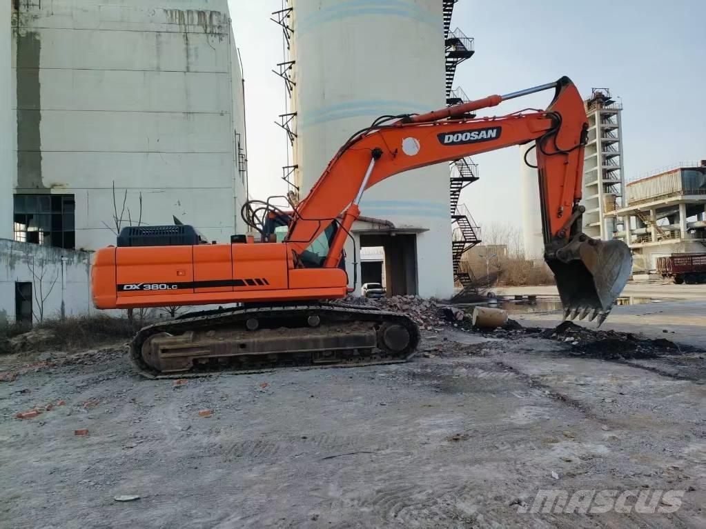 Doosan DX 380 LC Pásová rýpadla